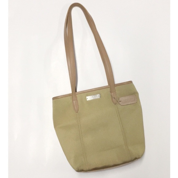 COACH • VTG Drop Handle Bucket Shoulder Tote Bag - Picture 1 of 8